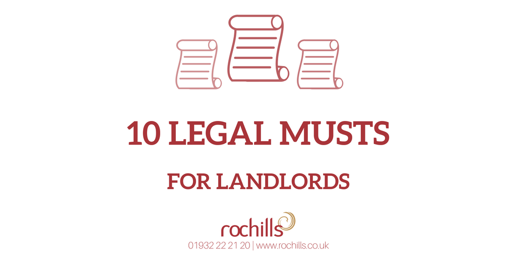 Ten Legal Musts For Landlords