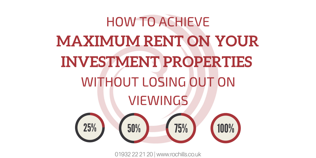 How To Achieve Maximum Rent On Your Investment Properties Without Losing Out On Viewings