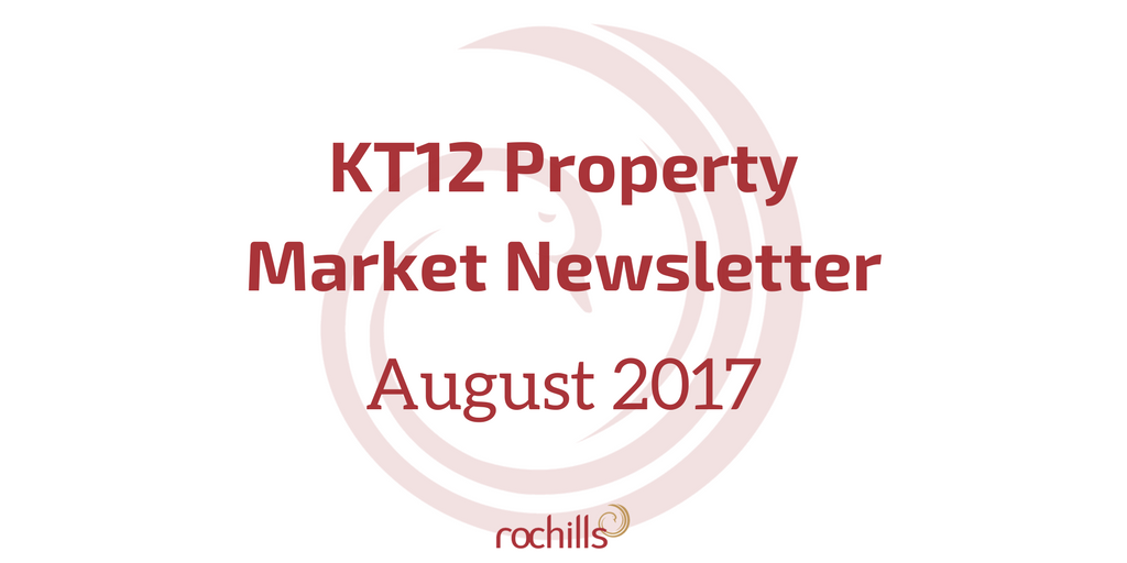 KT12 Property Market Newsletter August 2017