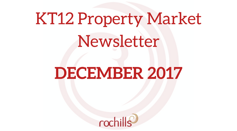 KT12 Property Market Newsletter – December 2017