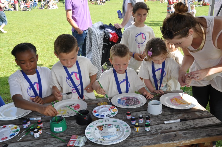 Sponsorship: Bell Farm School – Plate Painting