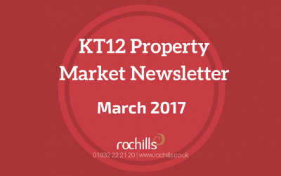 KT12 Property Market Newsletter – March 2017