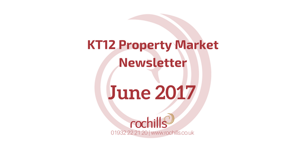 KT12 Property Market Newsletter – June 2017