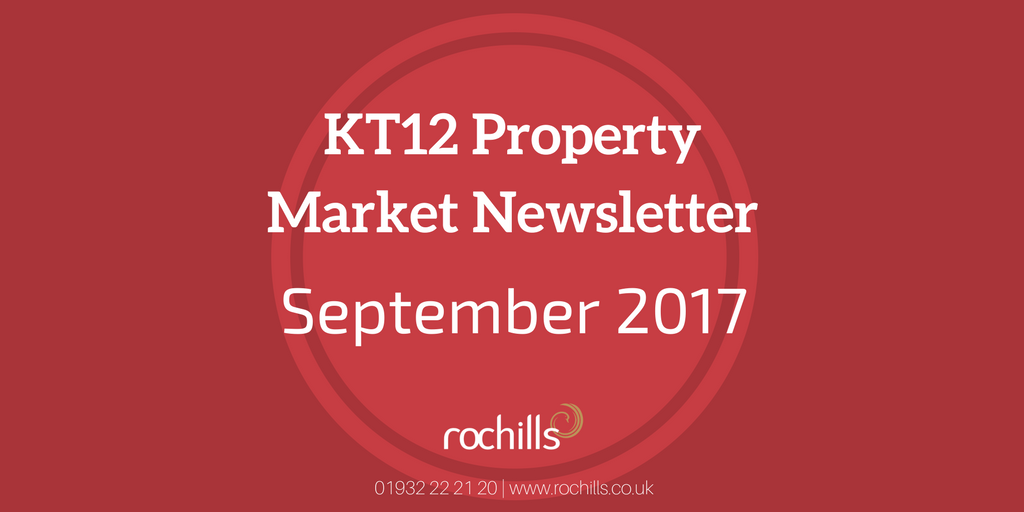 KT12 Property Market Newsletter September 2017
