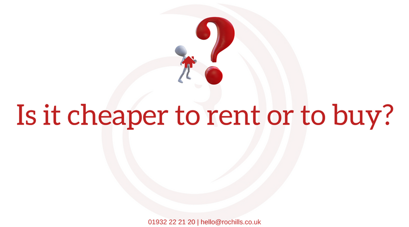 Is it cheaper to rent or to buy?