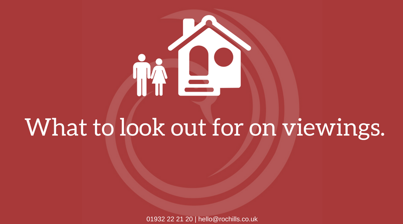 What to look for on viewings.