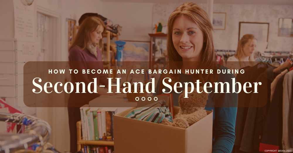 How to Become an Ace Bargain Hunter during Second-Hand September