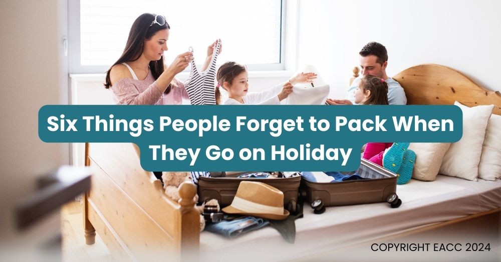 Holiday Packing in Walton On Thames: Six Things to Remember